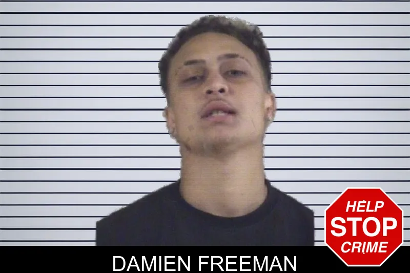 Damien Freeman mugshot