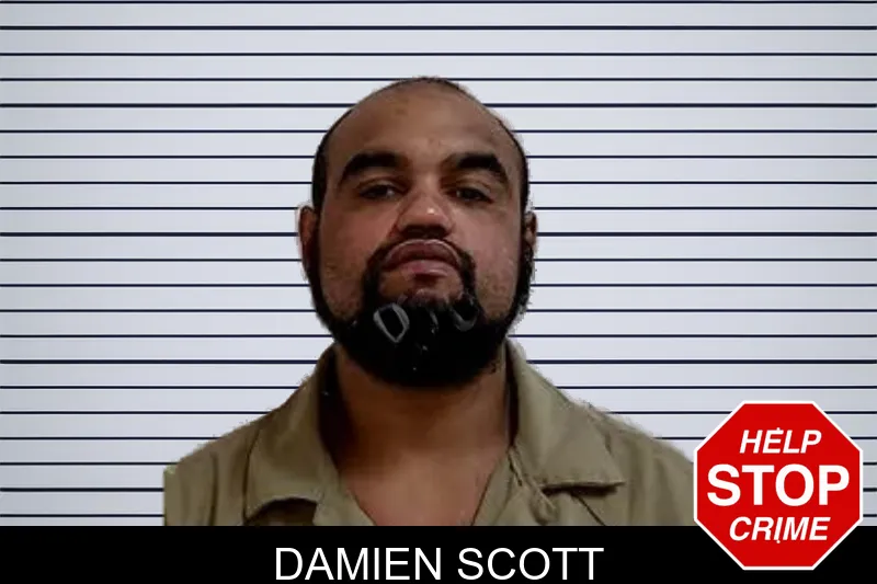 Damien Scott mugshot
