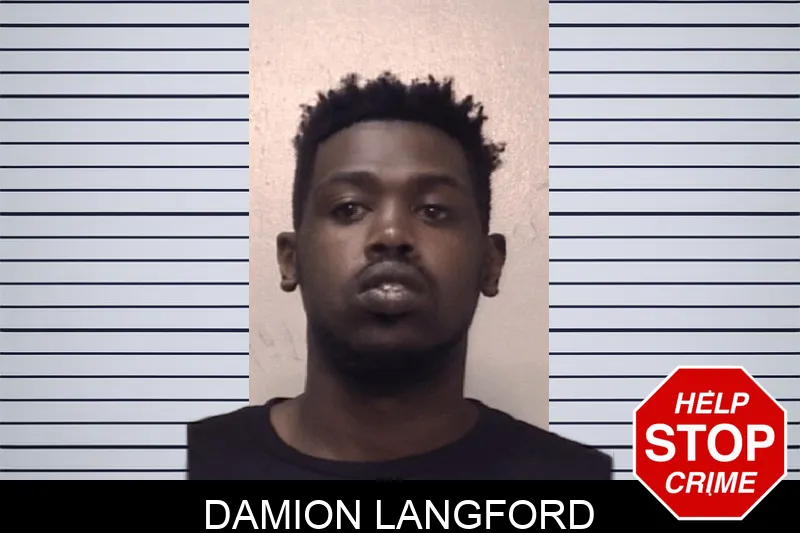 Damion Langford mugshot