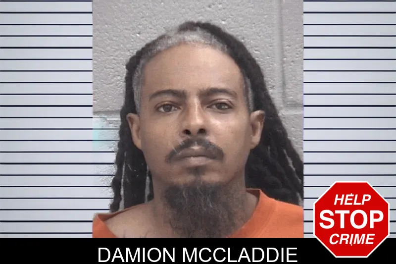 Damion McCladdie mugshot