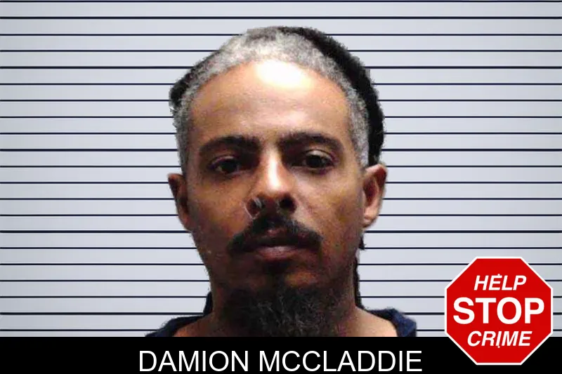 Damion McCladdie mugshot