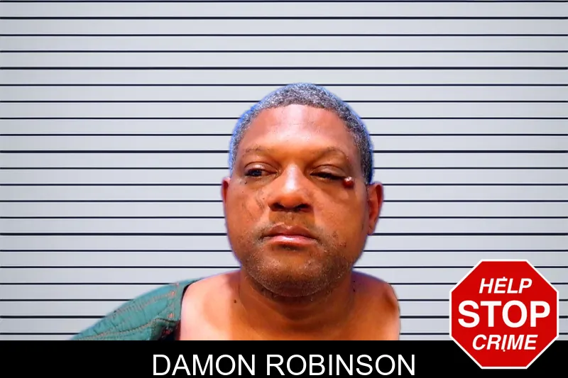 Damon Robinson mugshot
