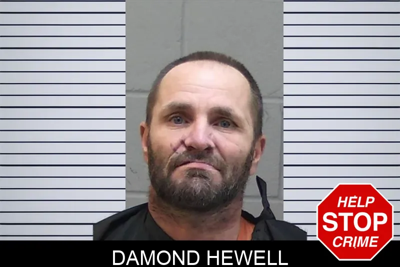 Damond Hewell mugshot