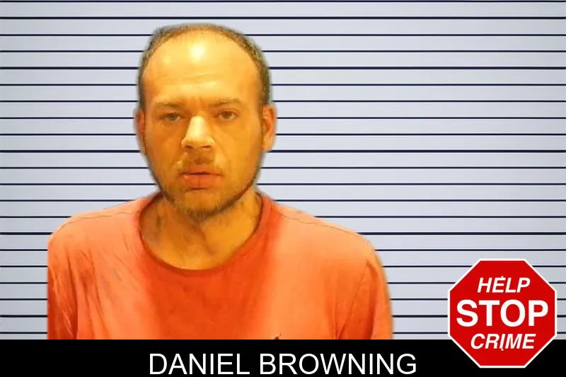 Daniel Browning mugshot