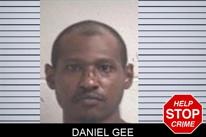 Daniel Gee mugshot