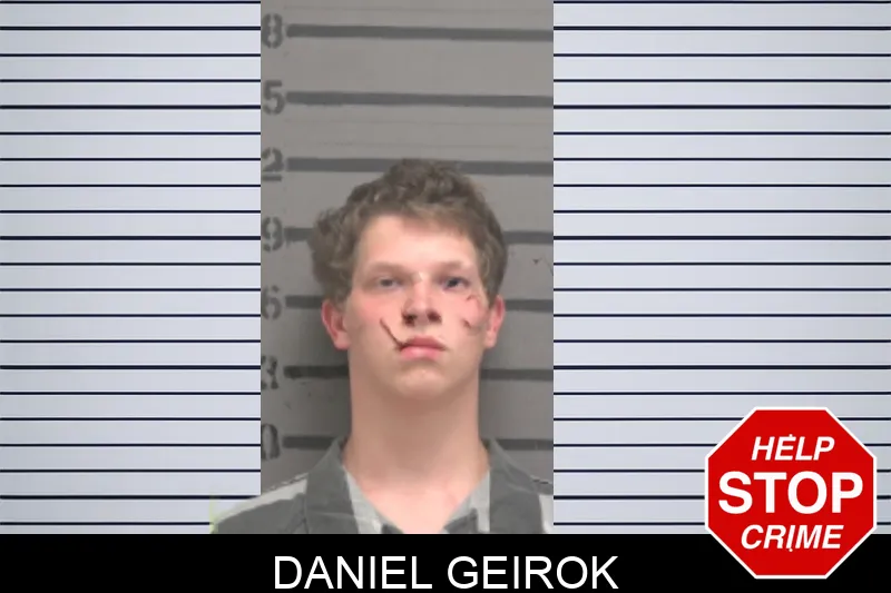 Daniel Geirok mugshot