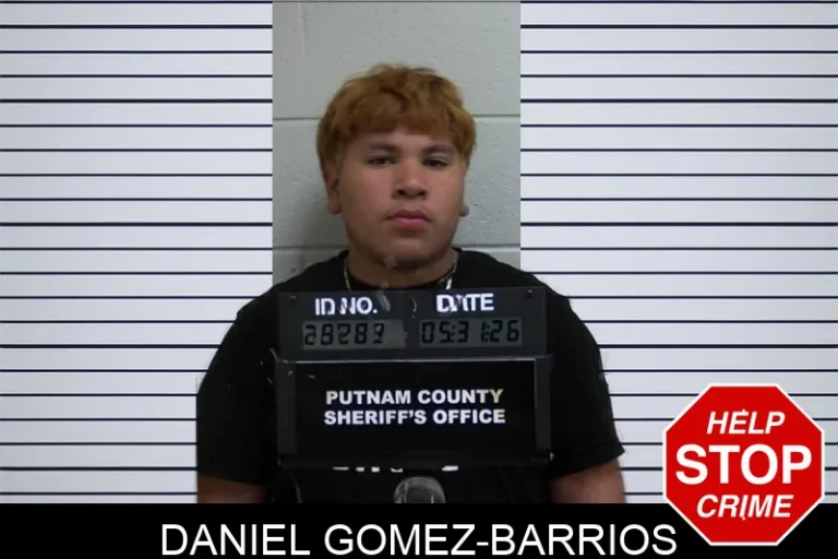 Daniel Gomez-Barrios mugshot – Putnam County , Georgia Daniel Gomez-Barrios