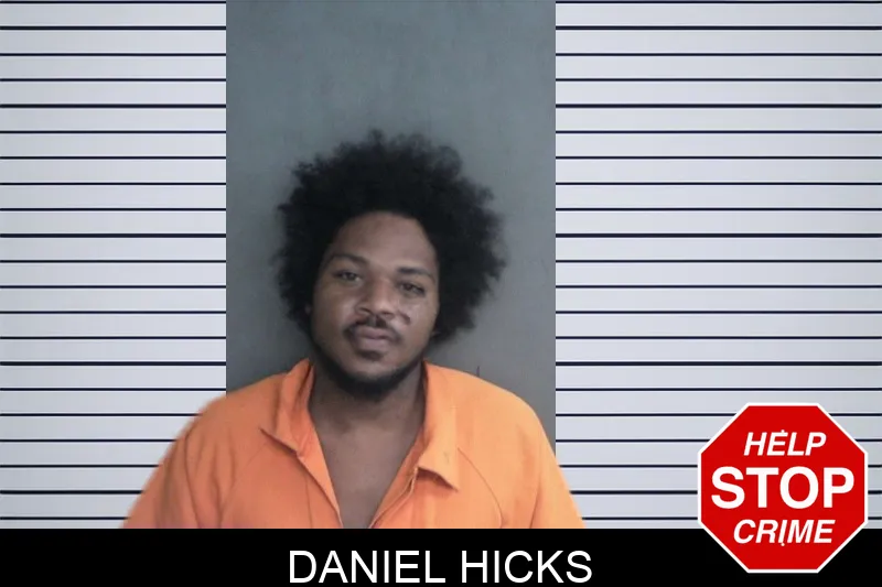 Daniel Hicks mugshot