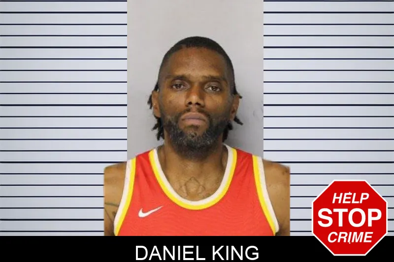 Daniel King mugshot
