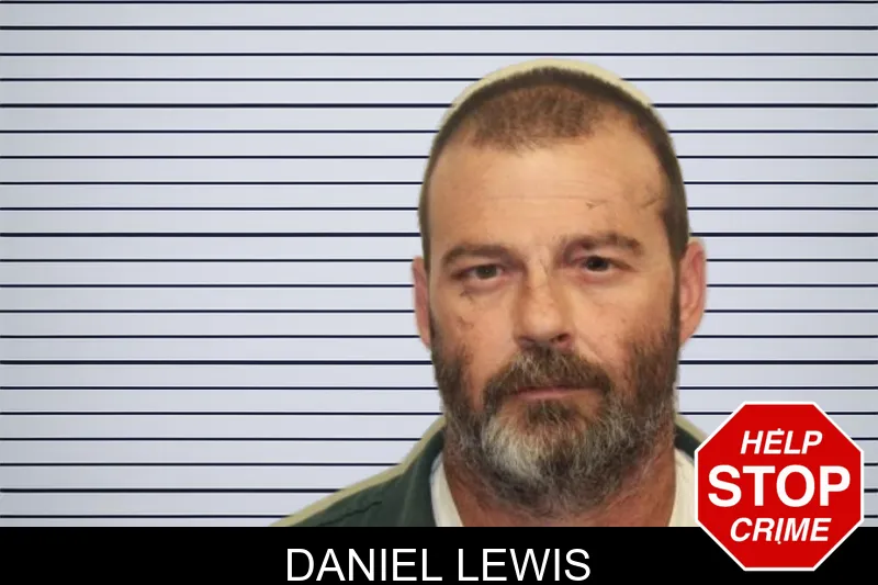 Daniel Lewis mugshot