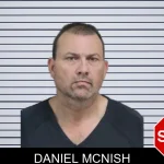 Daniel McNish mugshot