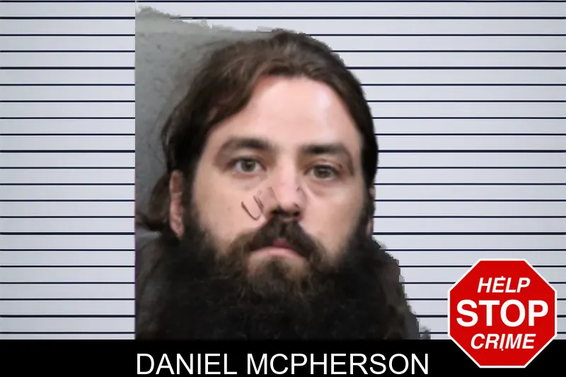 Daniel McPherson mugshot