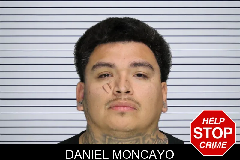 Daniel Moncayo mugshot