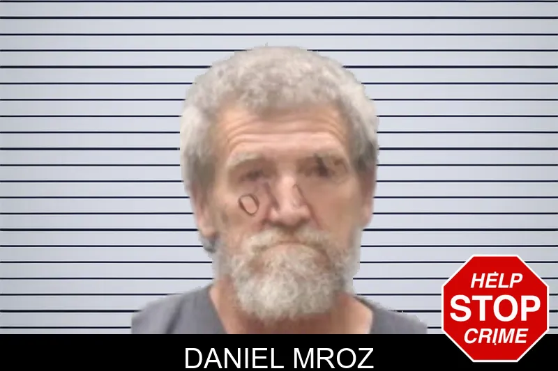 Daniel Mroz mugshot