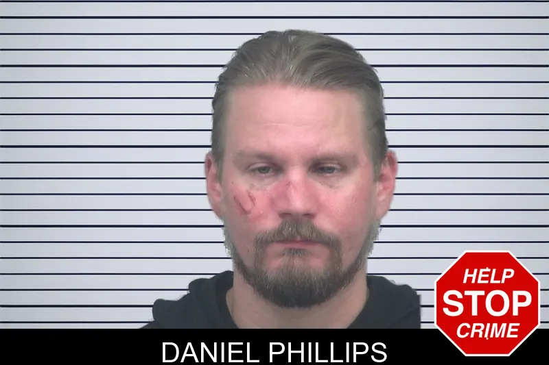 Daniel Phillips mugshot