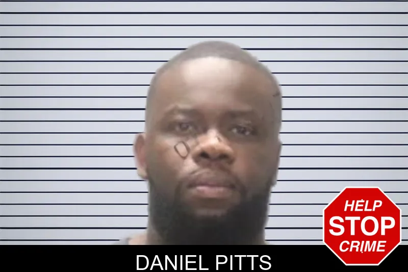 Daniel Pitts mugshot