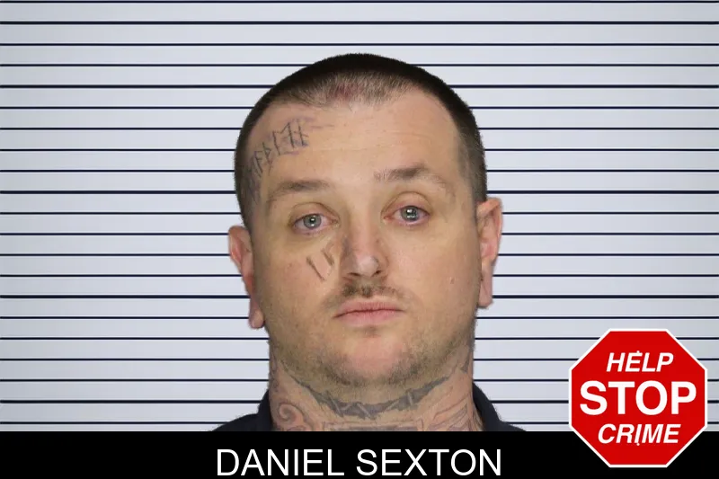 Daniel Sexton mugshot