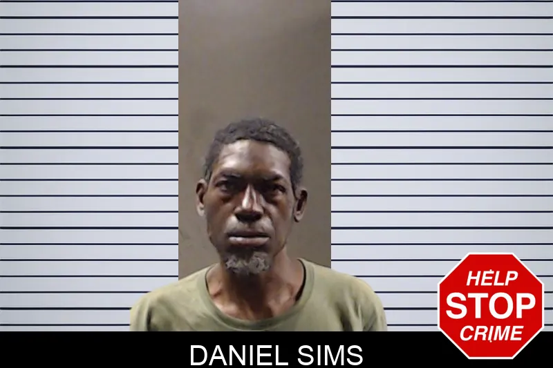 Daniel Sims mugshot