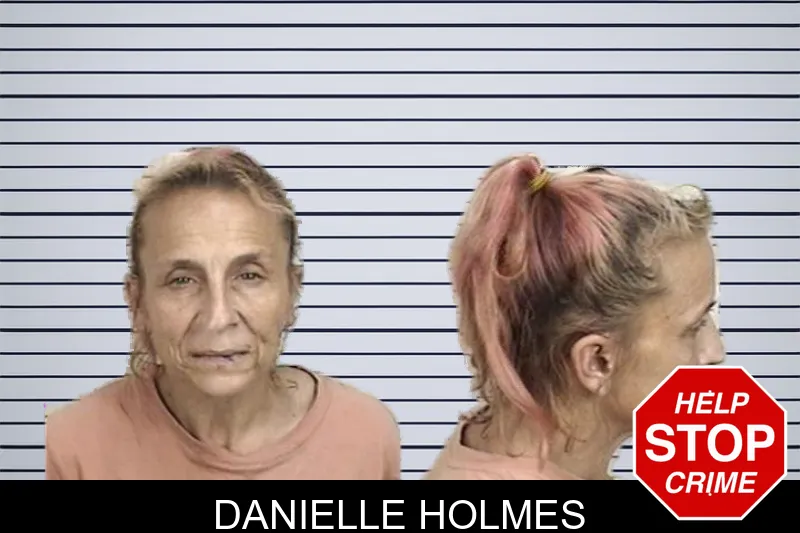Danielle Holmes mugshot