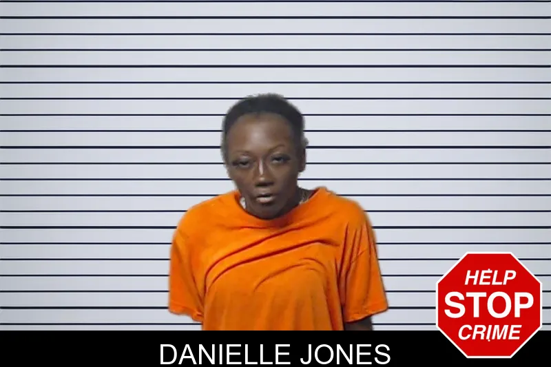 Danielle Jones mugshot