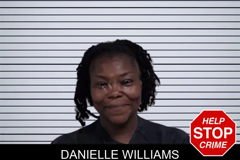 Danielle Williams mugshot