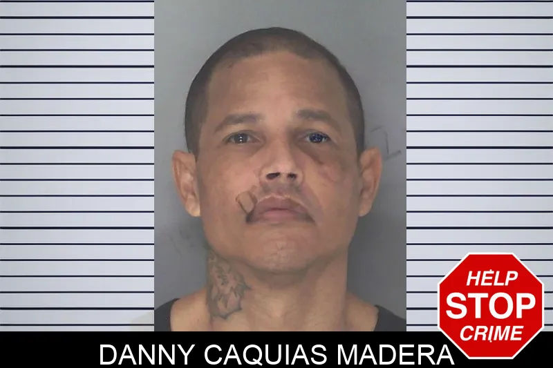 Danny Caquias Madera mugshot