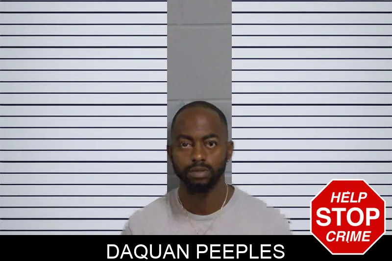 Daquan Peeples mugshot