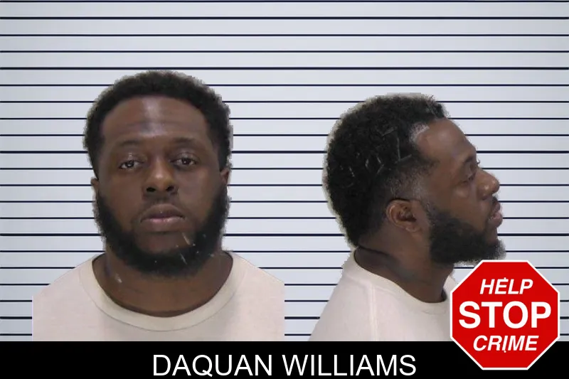 Daquan Williams mugshot