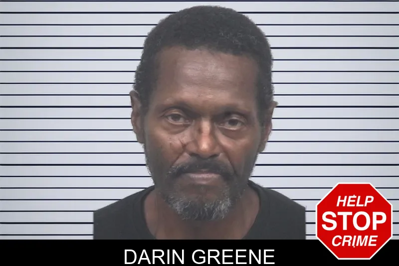 Darin Greene mugshot