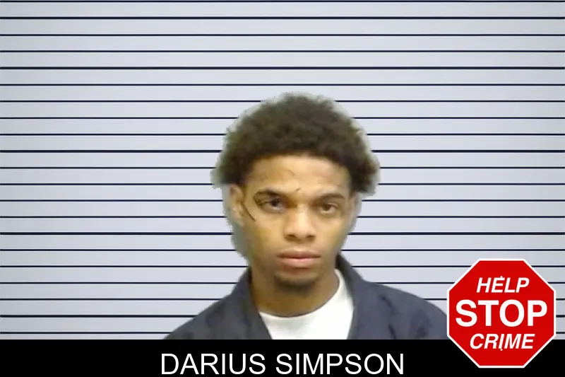 Darius Simpson mugshot