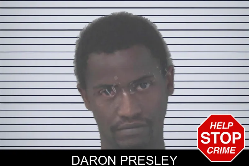 Daron Presley mugshot