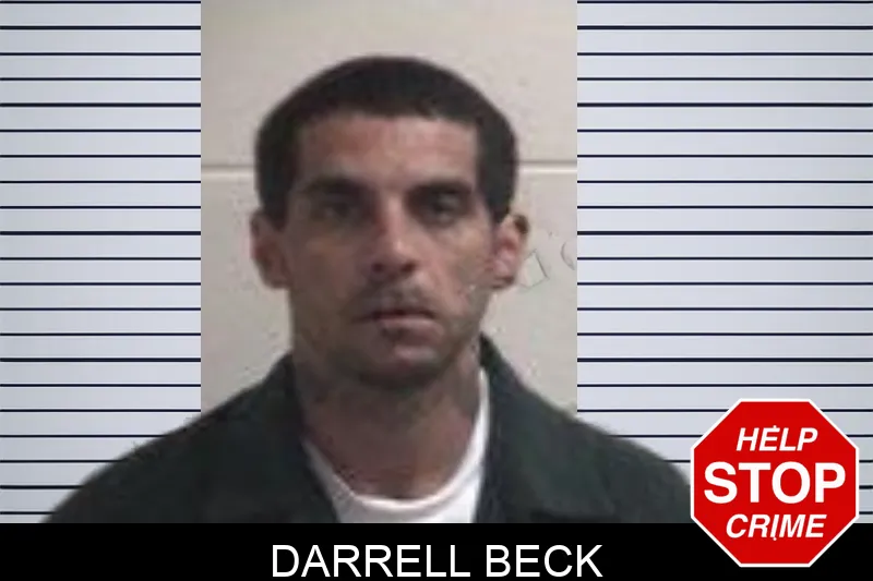 Darrell Beck mugshot