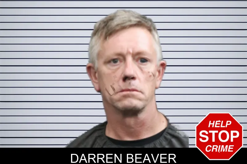 Darren Beaver mugshot