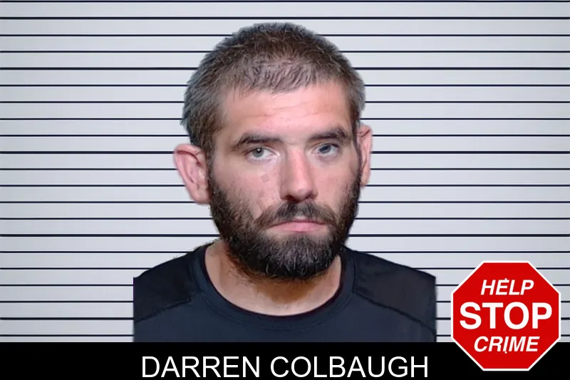 Darren Colbaugh mugshot