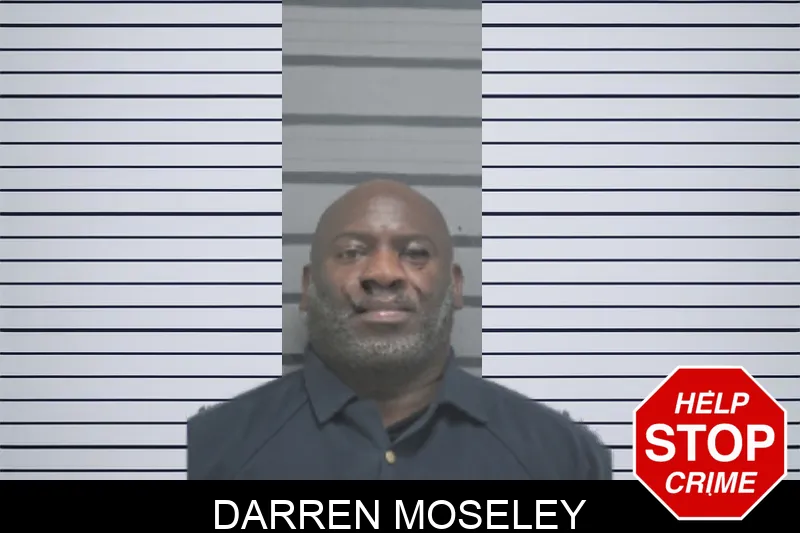 Darren Moseley mugshot
