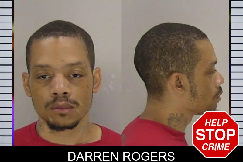Darren Rogers mugshot