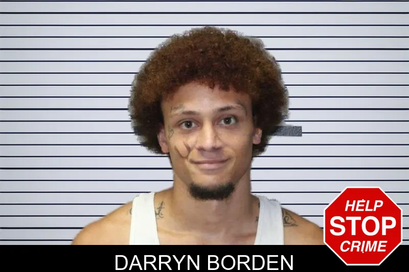 Darryn Borden mugshot