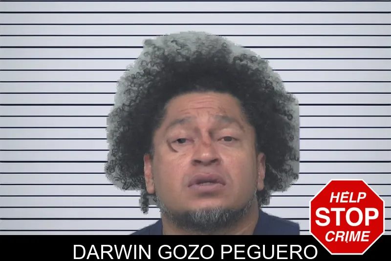 Darwin Gozo Peguero mugshot
