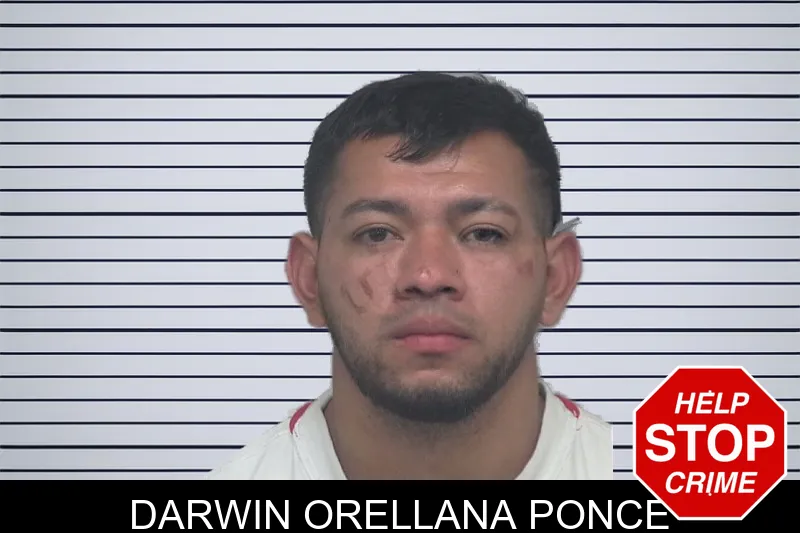 Darwin Orellana Ponce mugshot