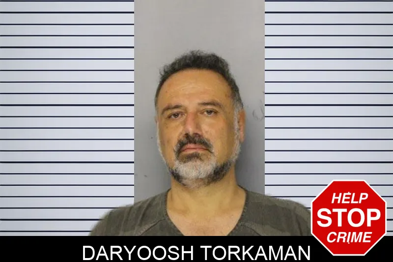 Daryoosh Torkaman mugshot