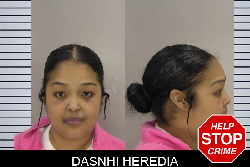 Dasnhi Heredia mugshot