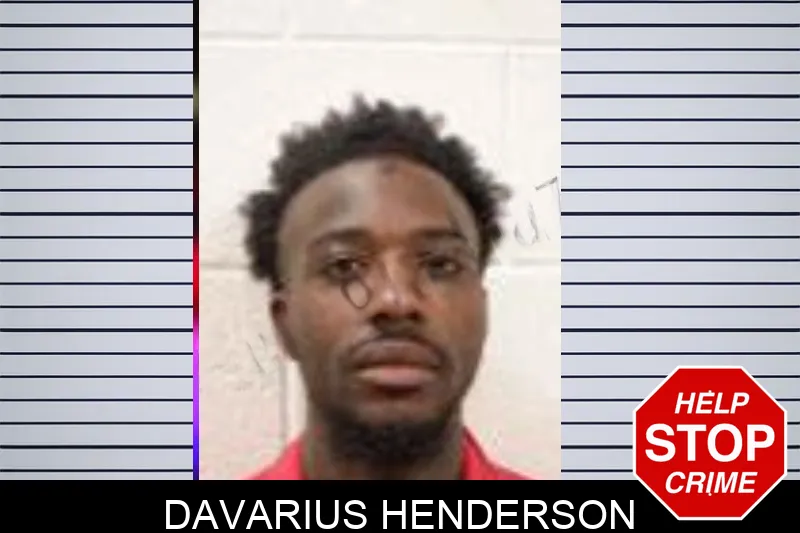 Davarius Henderson mugshot