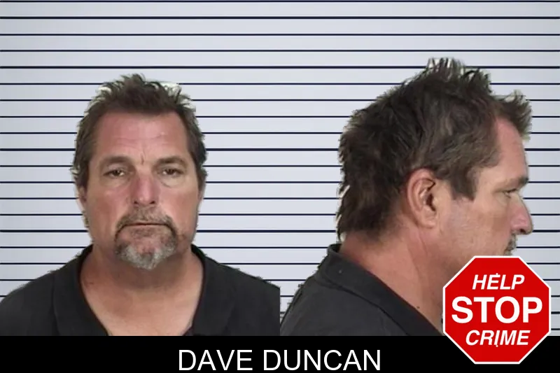 Dave Duncan mugshot