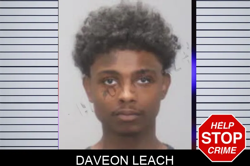 Daveon Leach mugshot