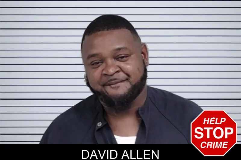 David Allen mugshot