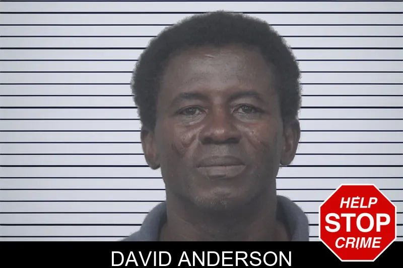 David Anderson mugshot