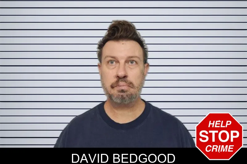 David Bedgood mugshot