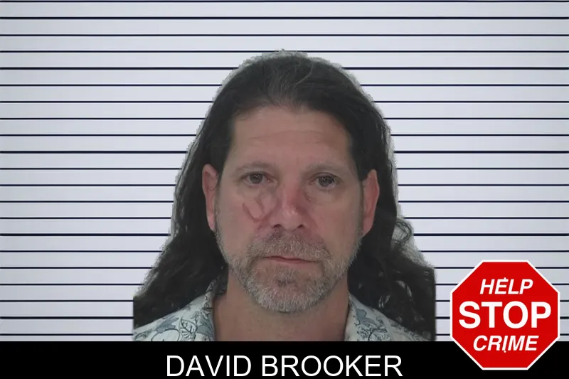 David Brooker mugshot