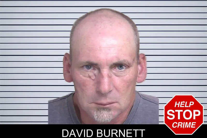 David Burnett mugshot