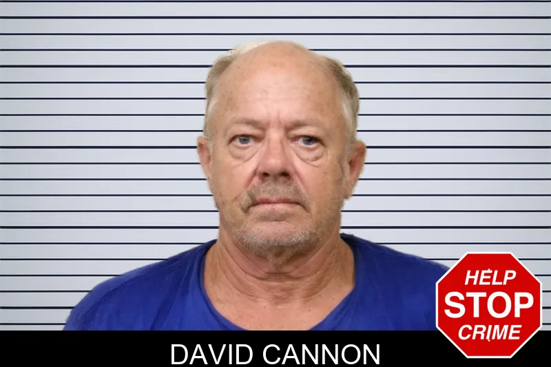 David Cannon mugshot